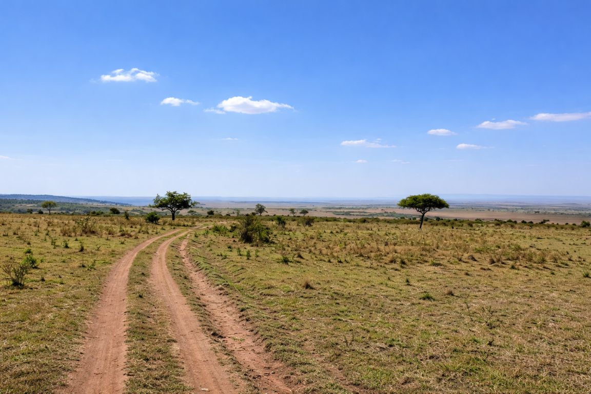 African savanna landscape in Mara Triangle explored during Maasai Mara Safari Tours